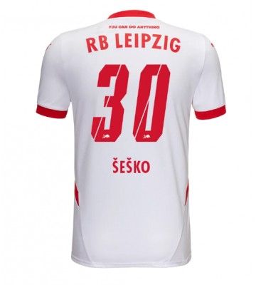 RB Leipzig Benjamin Sesko #30 Hemmatröja 2024-25 Kortärmad